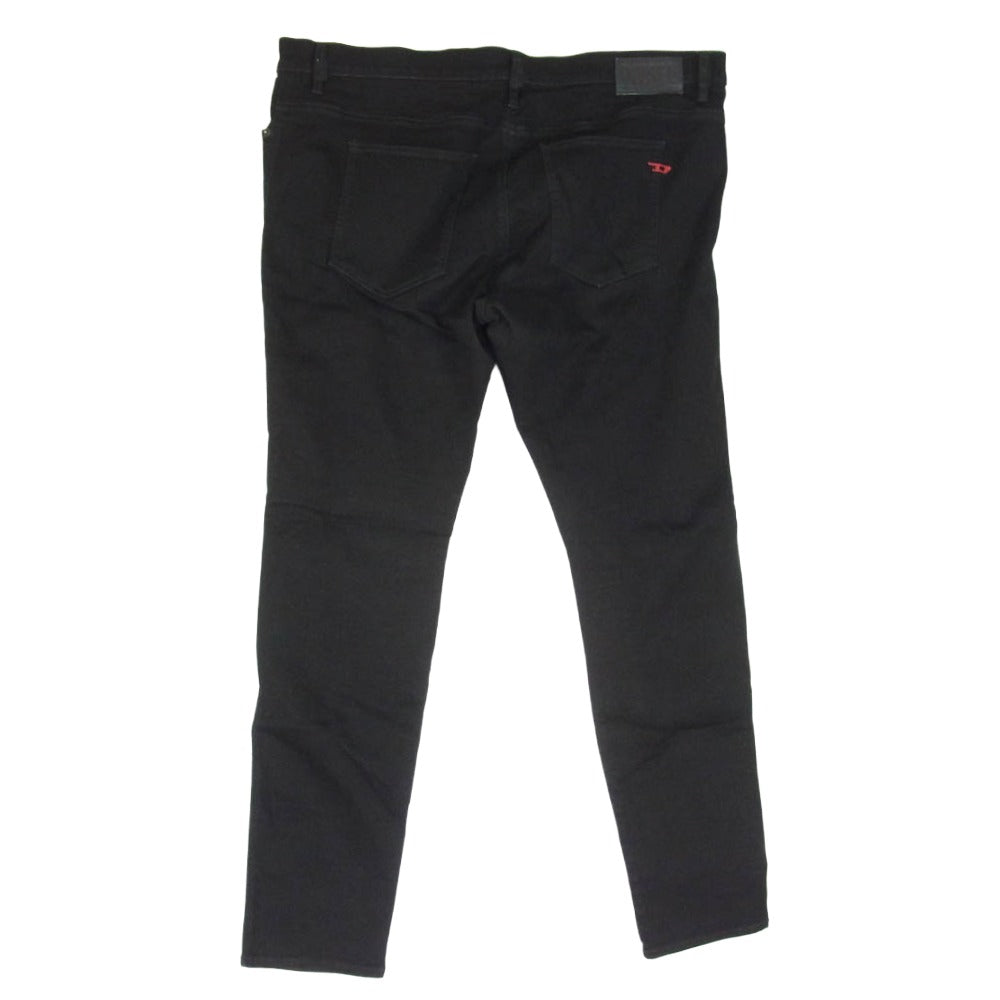 DIESEL ディーゼル 069EF STRETCH D-ISTORT ストレッチ スキニー ジップフライ コットン パンツ W40 ブラック系 40【中古】