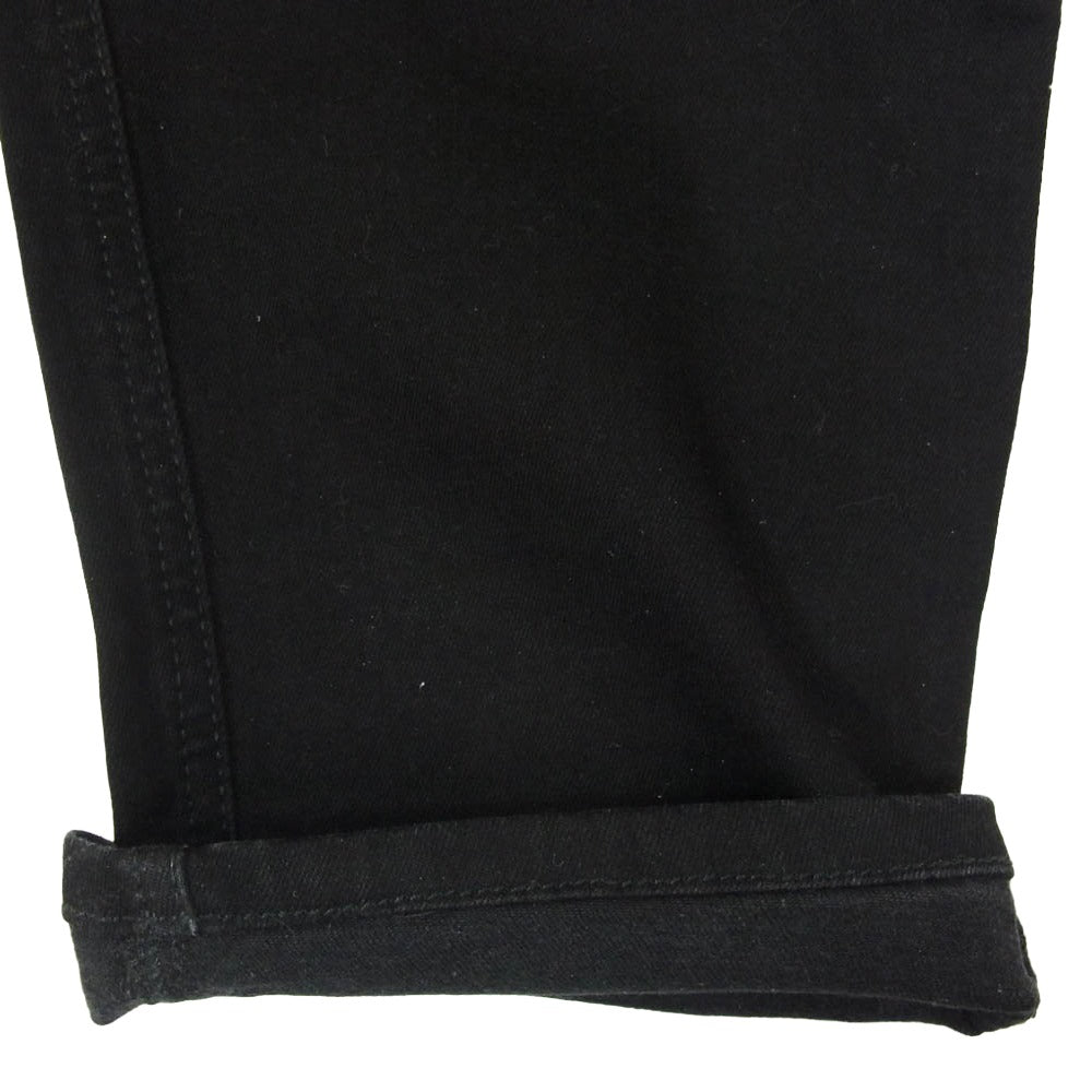 DIESEL ディーゼル 069EF STRETCH D-ISTORT ストレッチ スキニー ジップフライ コットン パンツ W40 ブラック系 40【中古】