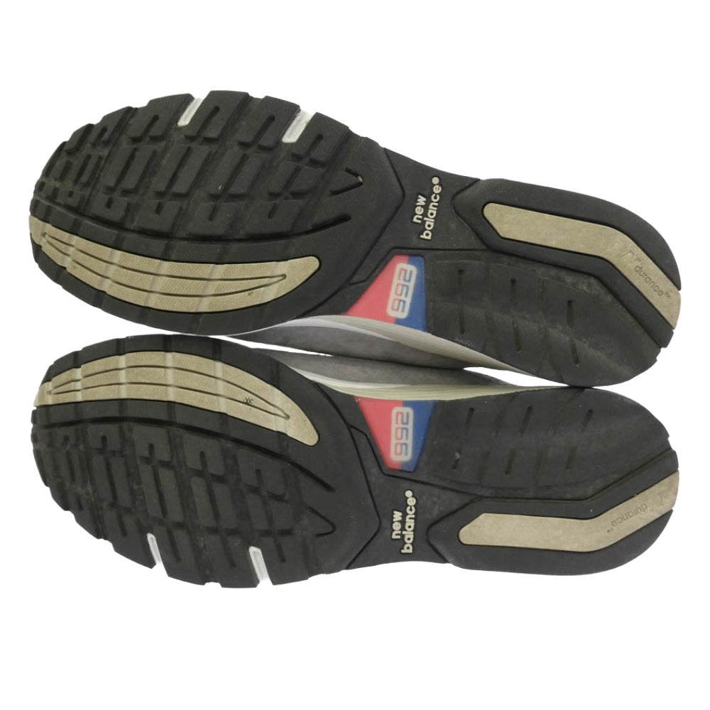 NEW BALANCE ニューバランス U992GY USA製 U992GY Gray ローカット スニーカー グレー系 27cm【中古】