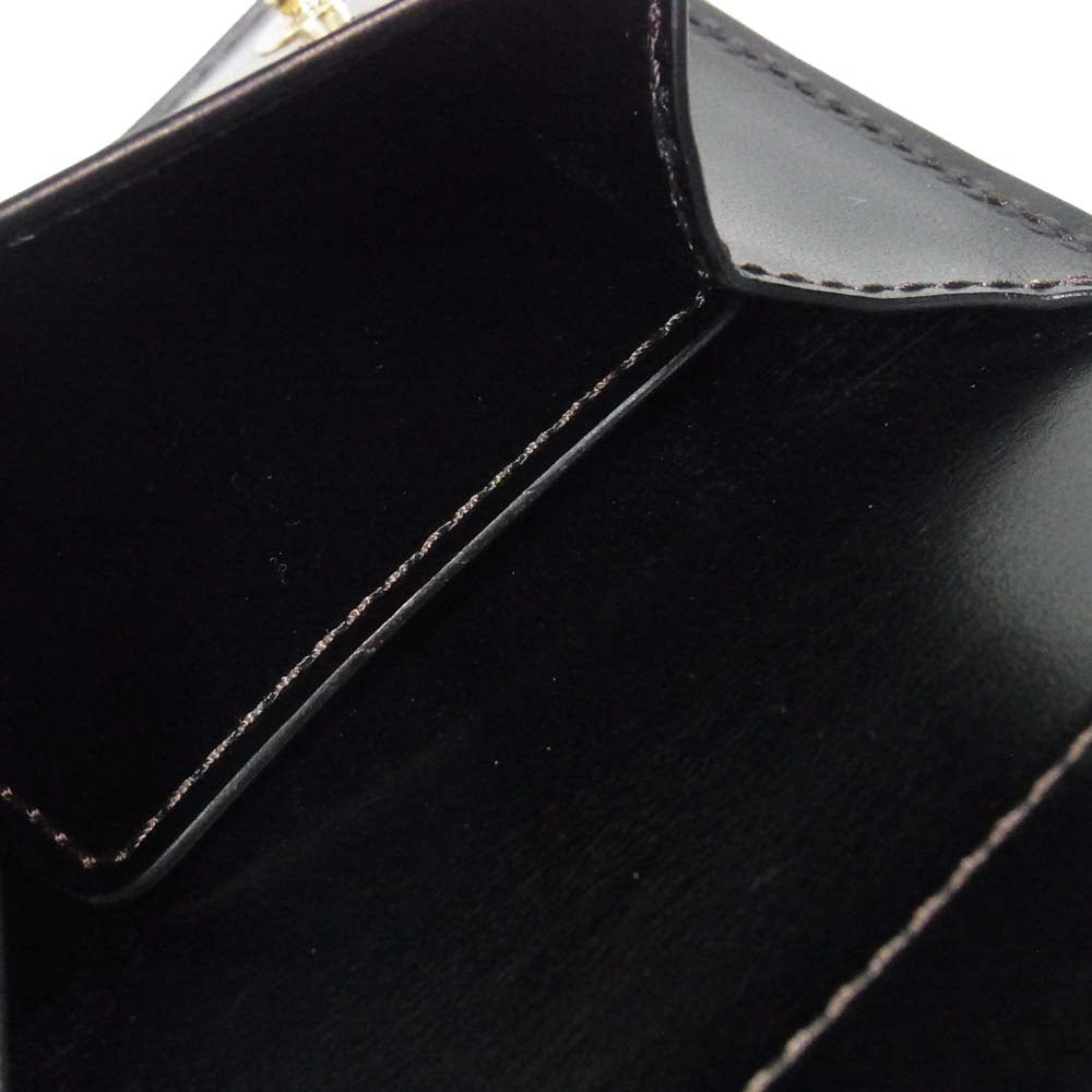 WILDSWANS ワイルドスワンズ SADDLE PULL UP / PALM-V2 サドルプルアップ パームV2 レザー 財布 ブラック系【極上美品】【中古】