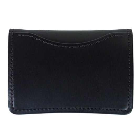 WILDSWANS ワイルドスワンズ LLOYD VACHE / TONGUE ロイドヴァッシュ タング レザー 財布 ブラック系【極上美品】【中古】
