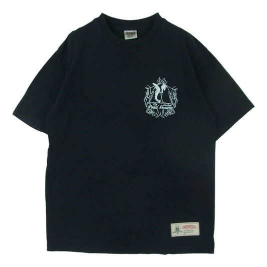 CHESWICK チェスウィック LOONEY TUNES Road Runner ルーニー・テューンズ ロード ランナー プリント 半袖 Tシャツ ブラック系 S【中古】