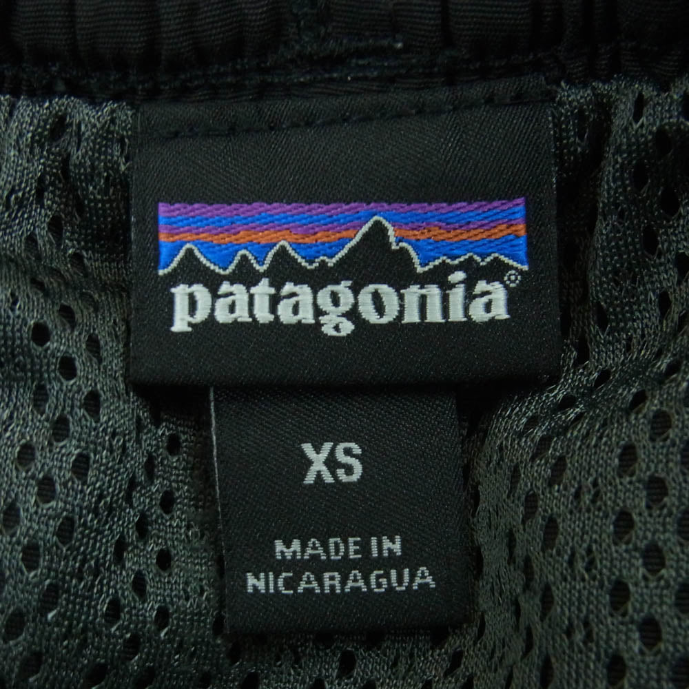 patagonia パタゴニア 57021 バギーズ ショーツ ショート パンツ ニカラグア製 ブラック系 XS【中古】