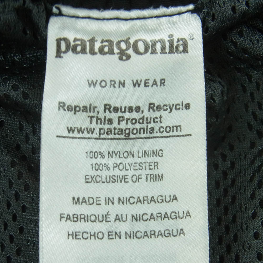 patagonia パタゴニア 57021 バギーズ ショーツ ショート パンツ ニカラグア製 ブラック系 XS【中古】