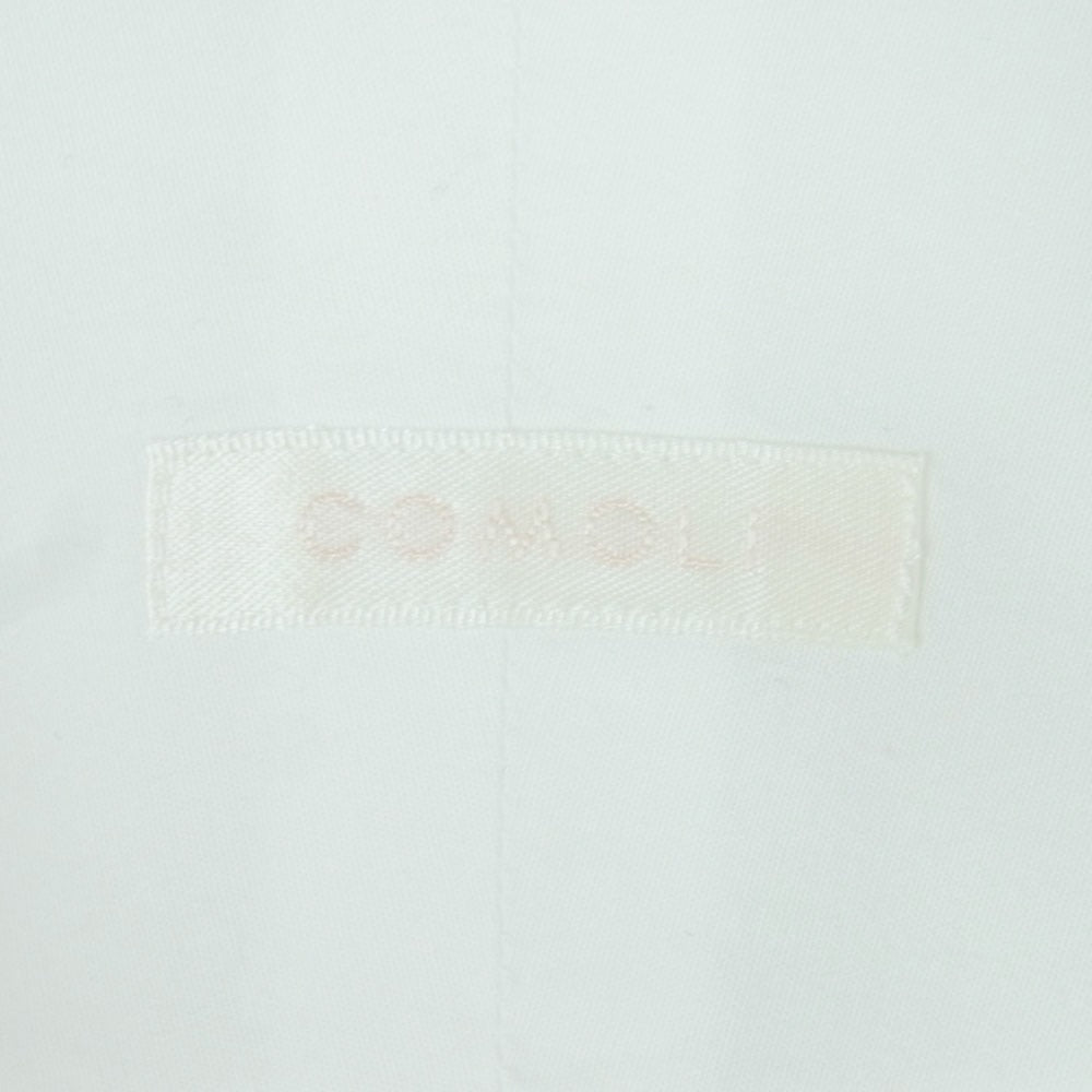 COMOLI コモリ 22AW W03-02001 長袖 コモリ シャツ コットン 日本製 ホワイト系 1【中古】