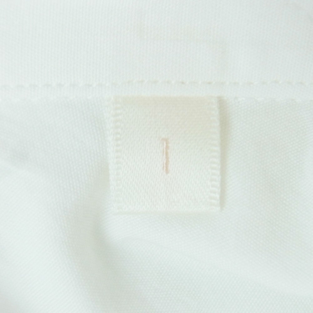 COMOLI コモリ 22AW W03-02001 長袖 コモリ シャツ コットン 日本製 ホワイト系 1【中古】