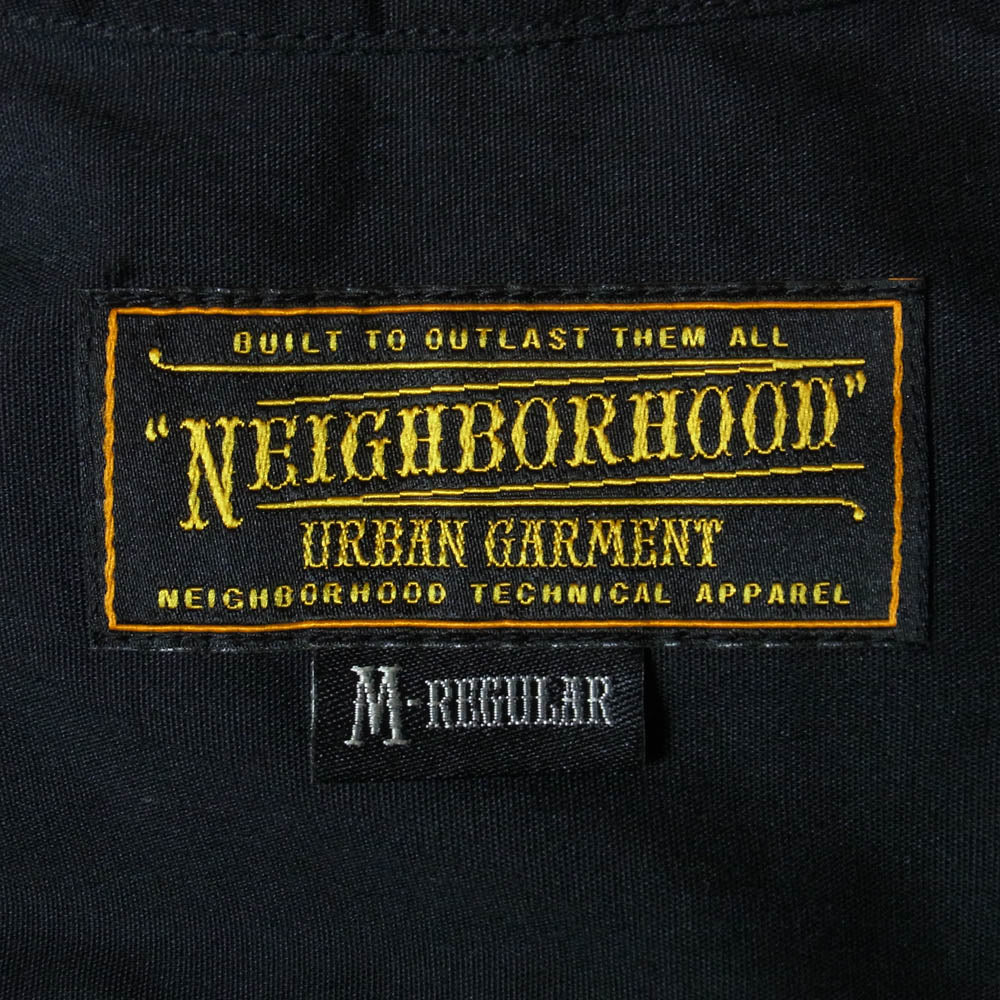 NEIGHBORHOOD ネイバーフッド 101BRNH-SHM01S BOWL SHIRT オープンカラー 開襟 ボーリング 半袖 シャツ ブラック系 M【中古】