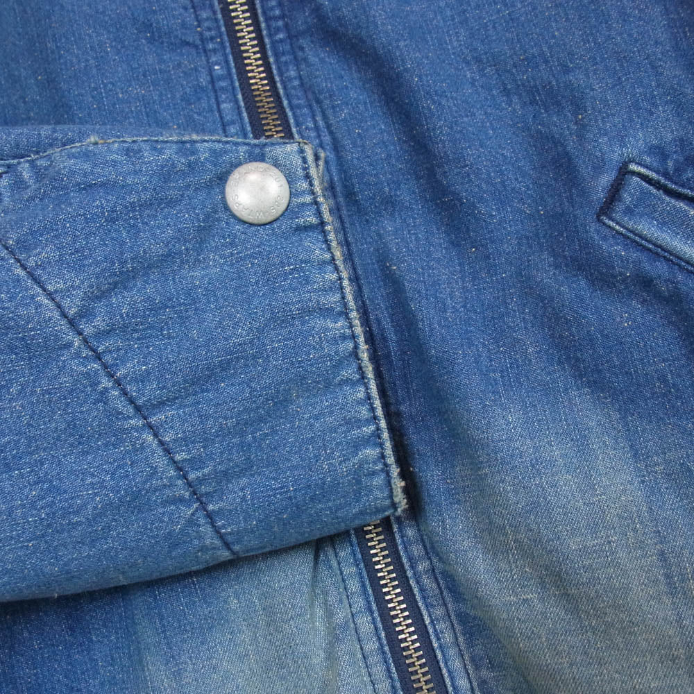 WTAPS ダブルタップス 19ss 191WVDT-JKM01 ACE JACKET ジップアップ デニム ジャケット インディゴブルー系 01【中古】