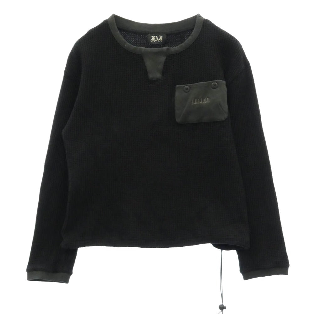 エフエーエフ 4121207 Pacis Thermal Henley Neck サーマル ヘンリー ネック 長袖 シャツ ブラック系 1【中古】