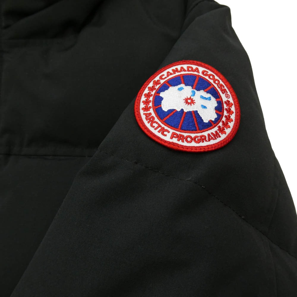 CANADA GOOSE カナダグース 3804MA 国内正規品 カナダグースジャパンタグ MACMILLAN PARKA マクミラン パーカ ダウン ジャケット ブラック系 LG【中古】