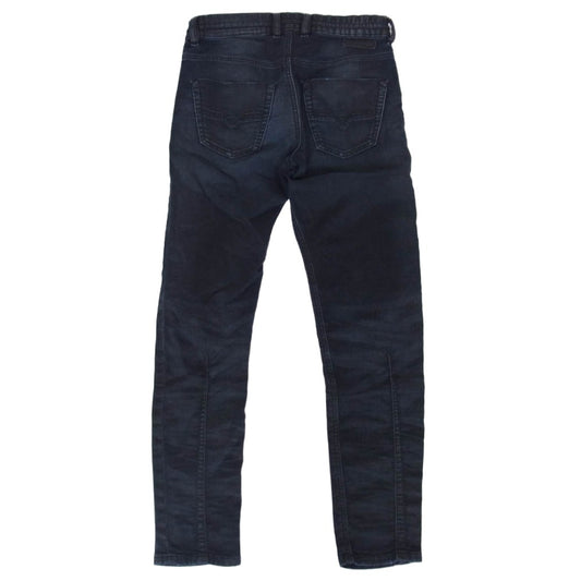 DIESEL ディーゼル KRAILEY Ne Sb ストレッチ コーティング加工 ジーンズ デニムパンツ ブラック系 W23【中古】