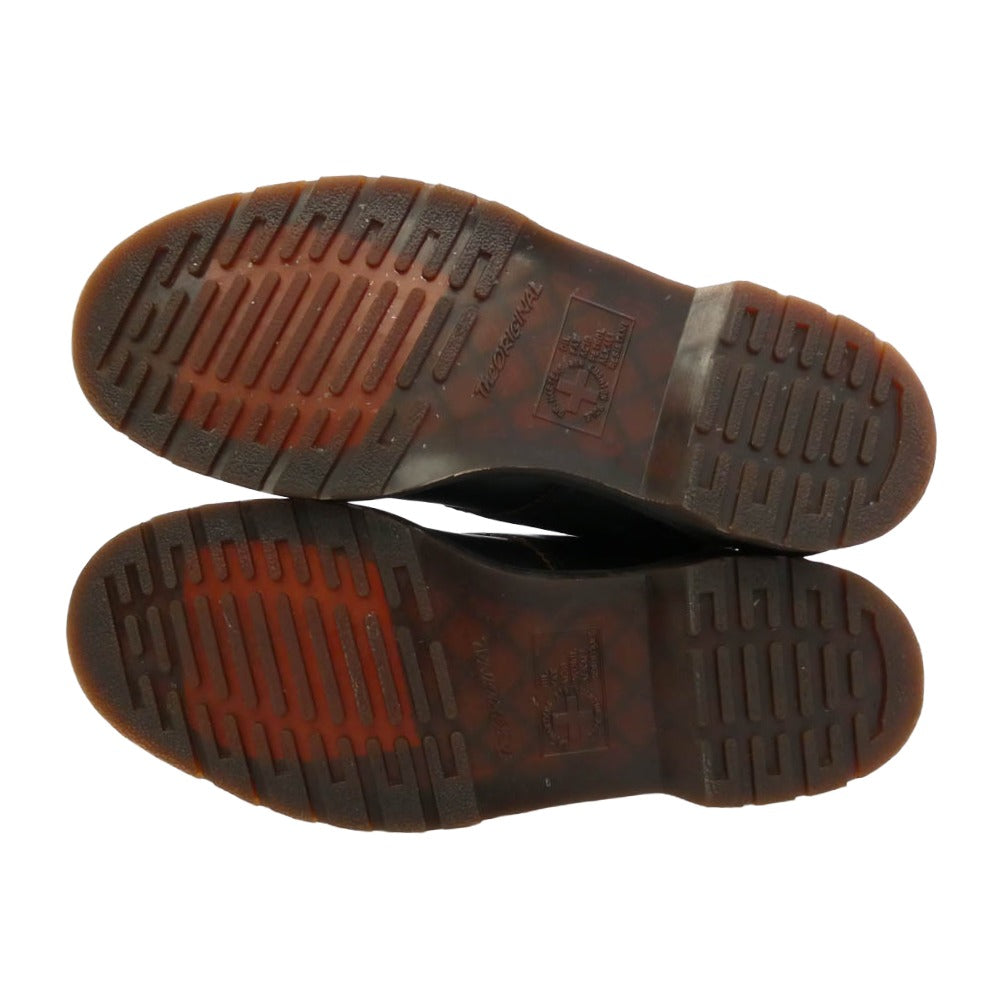 Dr.Martens ドクターマーチン 22695001 1461 GHILLIE ギリー スムースレザー イエロースエッチ シューズ ブラック系 US10【中古】