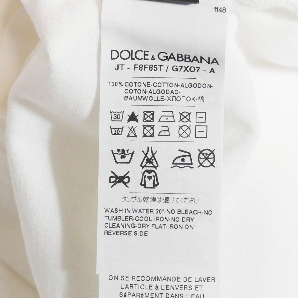 DOLCE&GABBANA ドルチェアンドガッバーナ マリリンモンロー フォト プリント ノースリーブ カットソー タンクトップ ホワイト系 36【中古】
