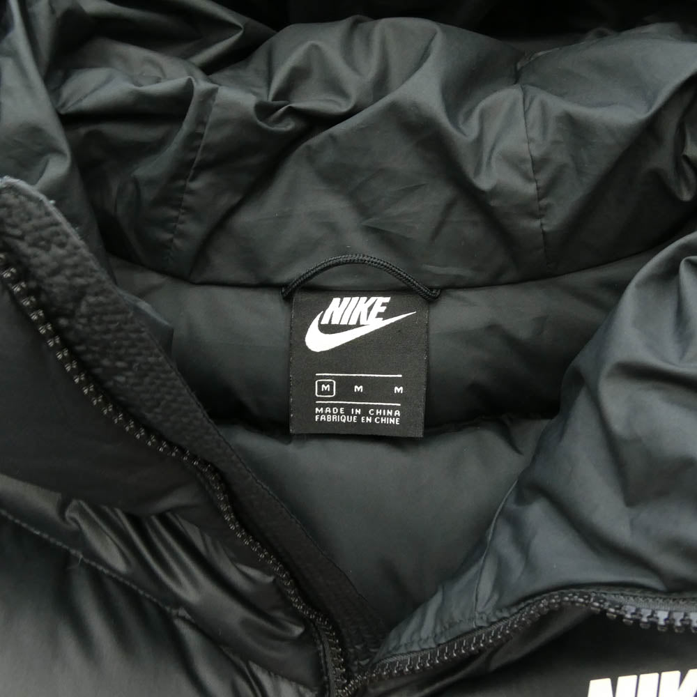 NIKE ナイキ 928834-010 ウインドランナー フィルダウン フーディー ダウンジャケット ブラック系 M【中古】
