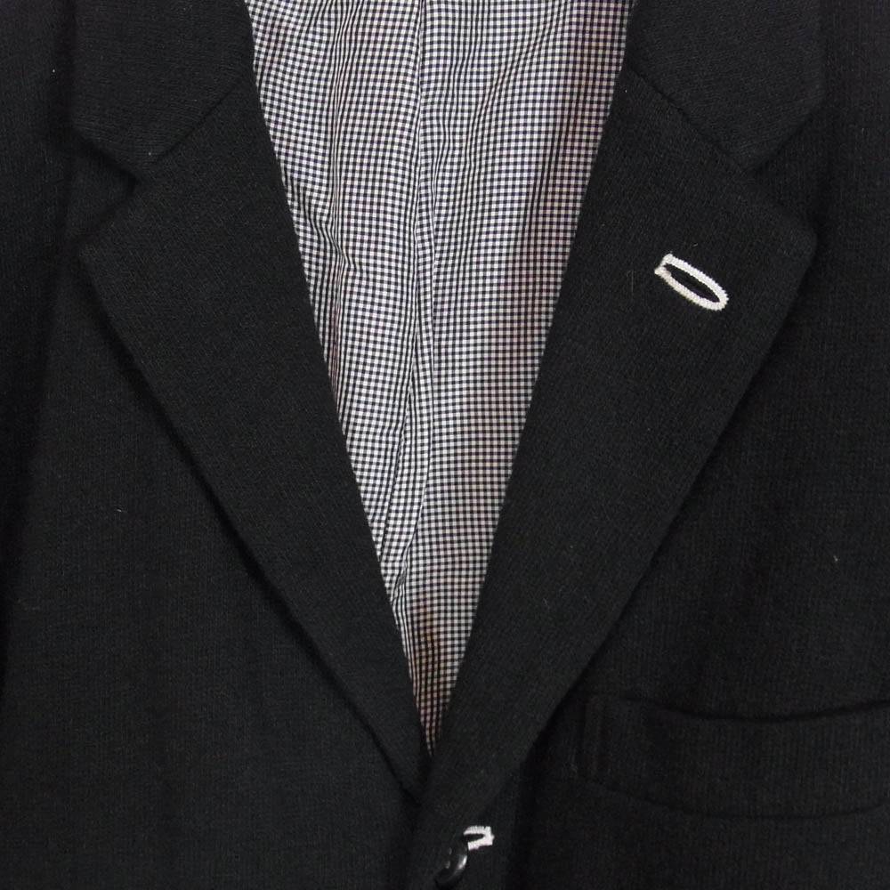 COMME des GARCONS HOMME コムデギャルソンオム 10AW HF-J074 AD2010 ウール 3B テーラードジャケット ブラック系 XS【中古】