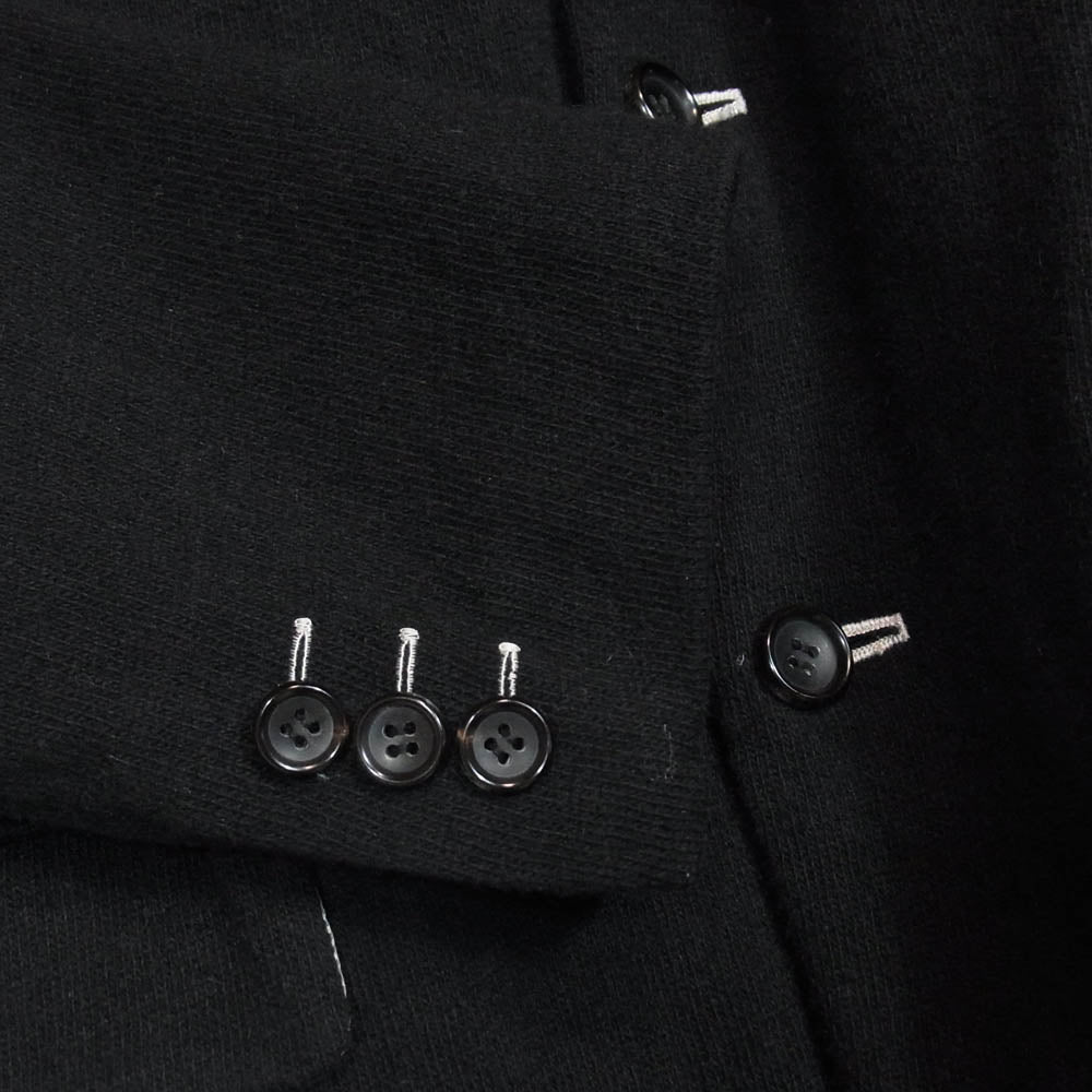 COMME des GARCONS HOMME コムデギャルソンオム 10AW HF-J074 AD2010 ウール 3B テーラードジャケット ブラック系 XS【中古】