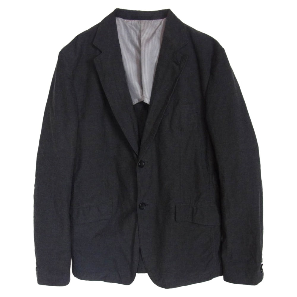 COMME des GARCONS HOMME コムデギャルソンオム 16SS HQ-J010 AD2015 製品染め 2B テーラードジャケット チャコール系 M【中古】