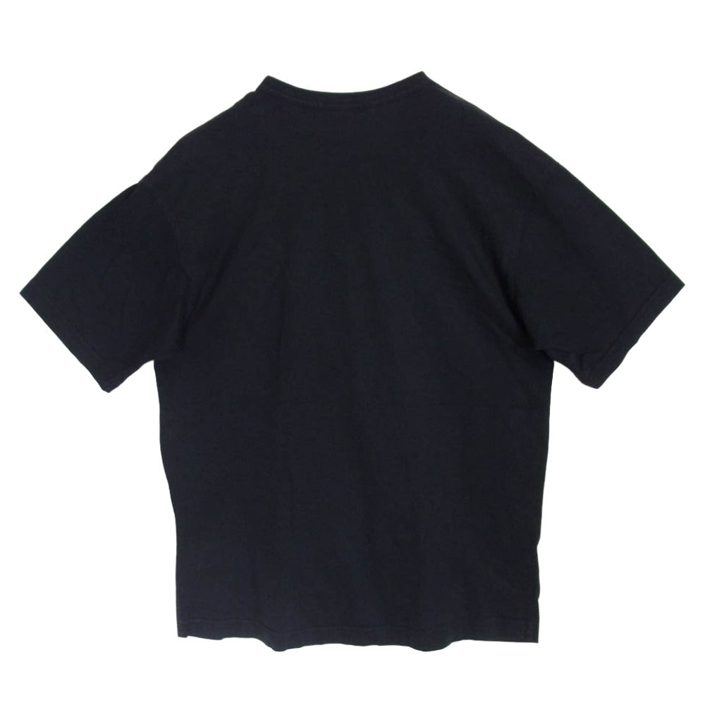 COMME des GARCONS HOMME コムデギャルソンオム 05SS HO-T016 AD2004 アニマルスケルトンプリント 半袖 Tシャツ ブラック系 M【中古】