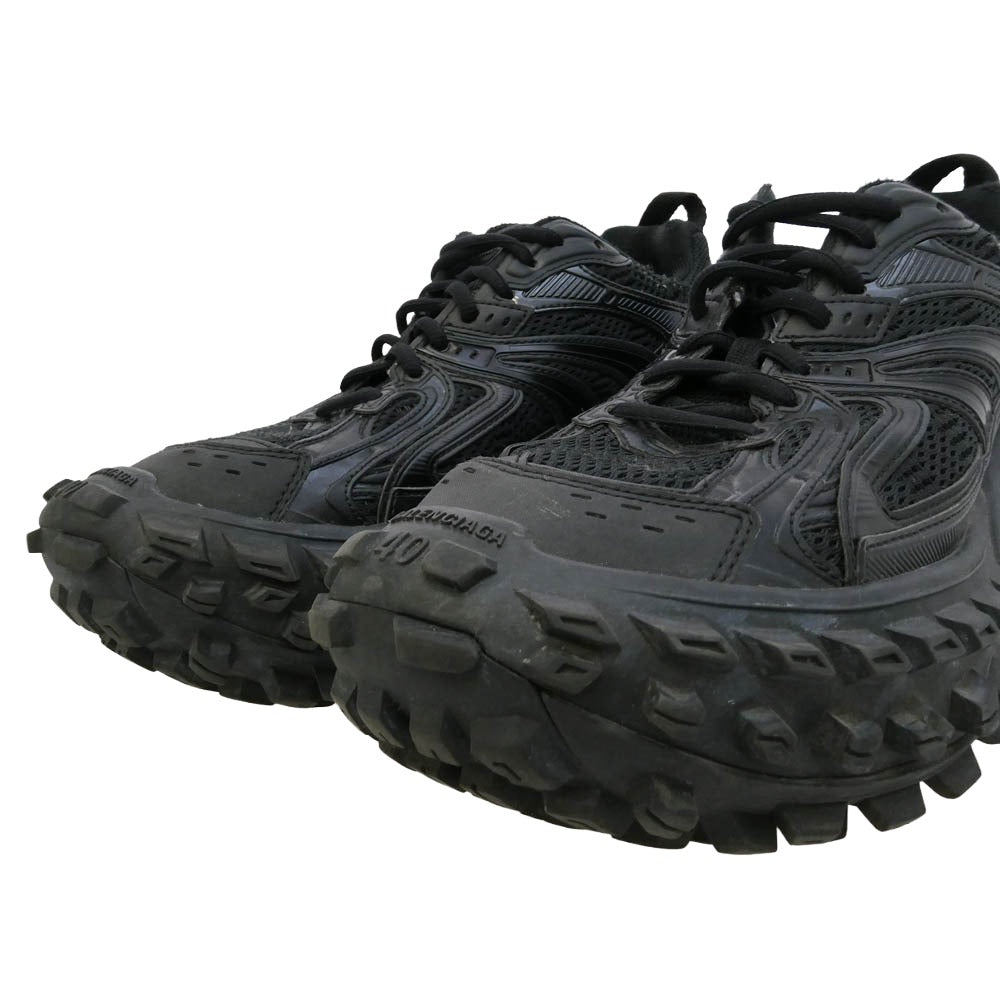BALENCIAGA バレンシアガ 685613 BOUNCER DEFENDER バウンサー ディフェンダー ローカット シューズ スニーカー ブラック系 40【中古】