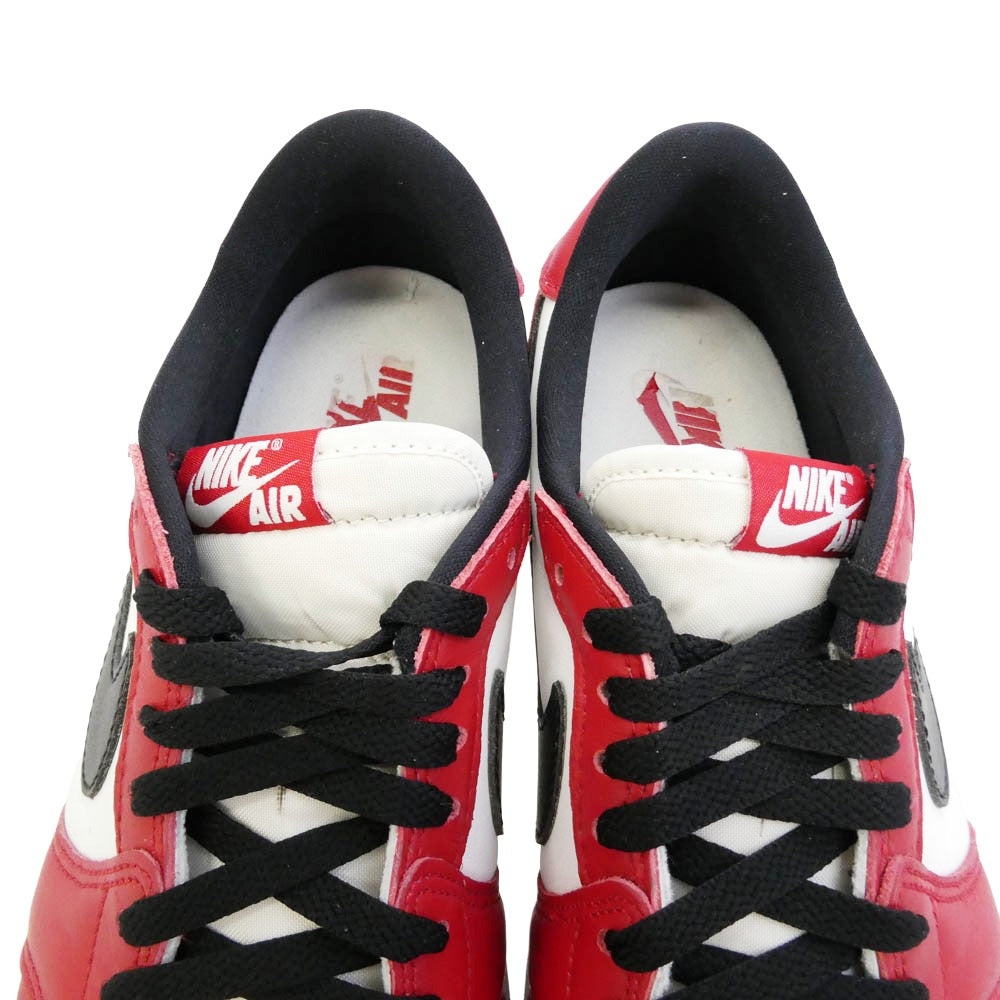NIKE ナイキ HQ6998-600 Air Jordan 1 Retro Low OG Chicago エアジョーダン1 レトロ ロー OG シカゴ ローカットスニーカー マルチカラー系 27㎝【中古】