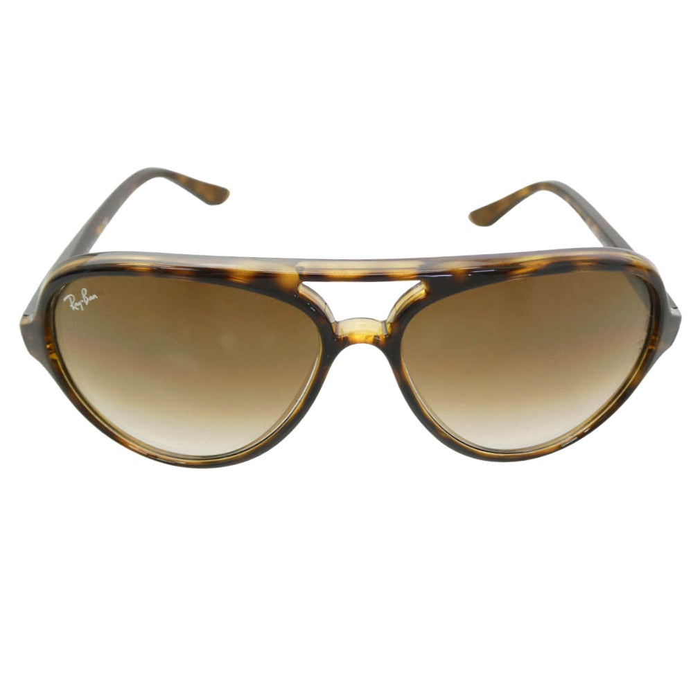 Ray-Ban レイバン RB4125 CATS 5000 ティアドロップ サングラス ブラウン系【中古】