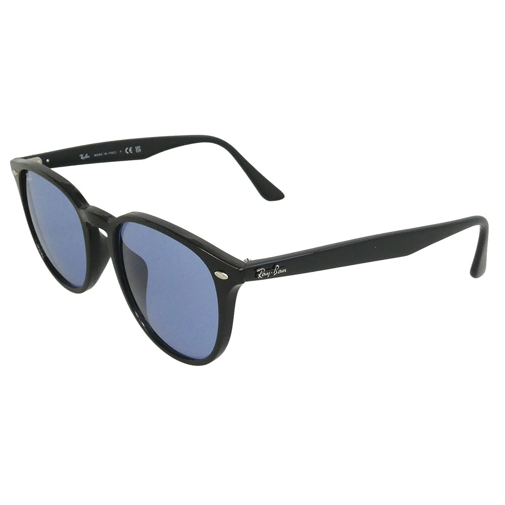 Ray-Ban レイバン RB4259-F ウェリントン サングラス アイウェア フレーム：ブラック系　レンズ：ブルー 53□20【中古】