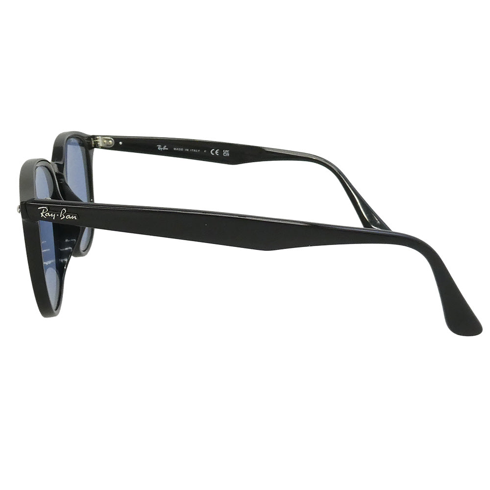Ray-Ban レイバン RB4259-F ウェリントン サングラス アイウェア フレーム：ブラック系　レンズ：ブルー 53□20【中古】