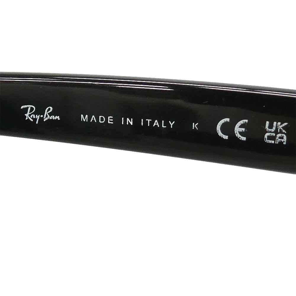 Ray-Ban レイバン RB4259-F ウェリントン サングラス アイウェア フレーム：ブラック系　レンズ：ブルー 53□20【中古】