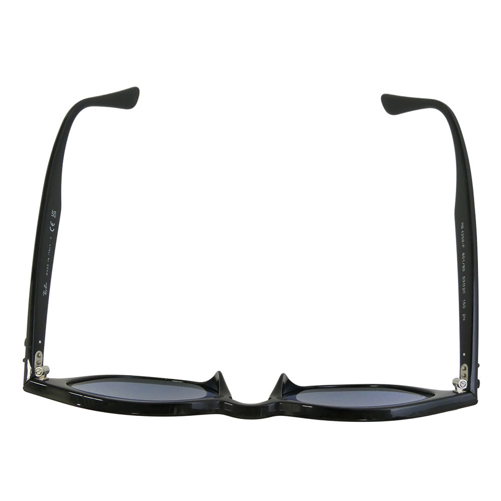 Ray-Ban レイバン RB4259-F ウェリントン サングラス アイウェア フレーム：ブラック系　レンズ：ブルー 53□20【中古】