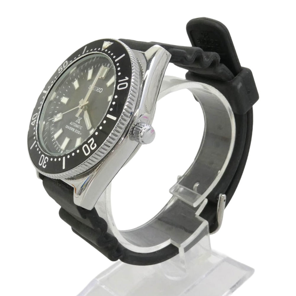 SEIKO セイコー 6R35-00P0 プロスペックス ダイバー スキューバ ラバー 自動巻き 腕時計 ブラック系 シルバー系【中古】