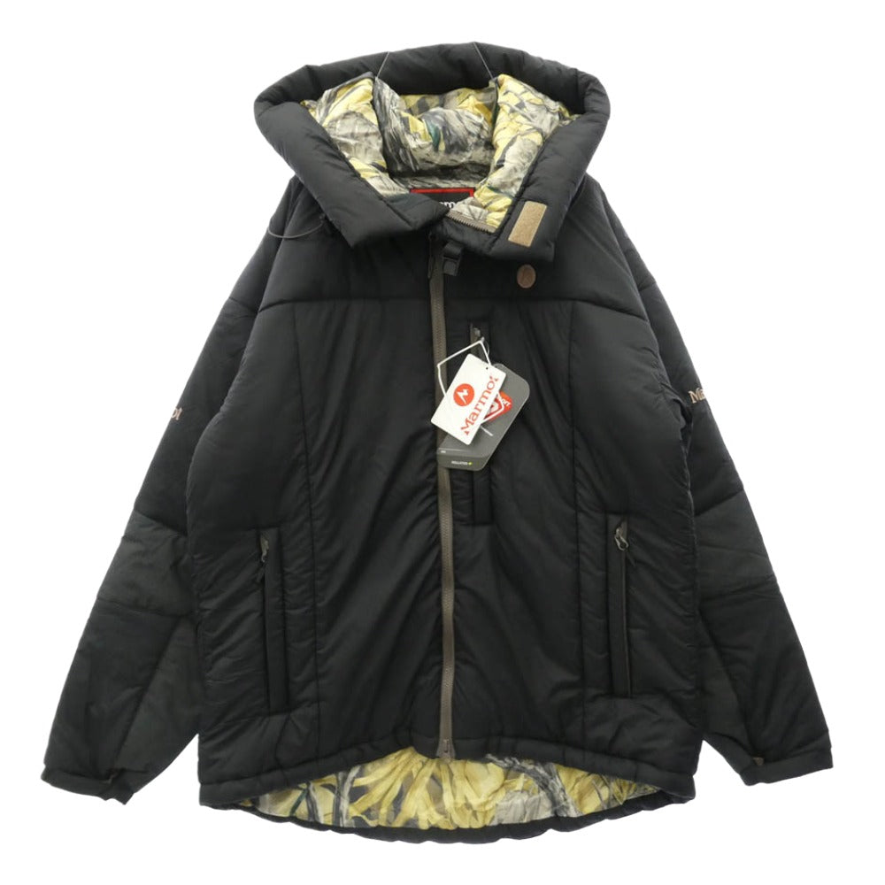 MARMOT マーモット STABRIDGE スタブリッジ 25AW MTFW25MJK350AP x STABRIDGE スタブリッジ APT Primaloft Belay Parka プリマロフト ビレイ パーカ 中綿 ジャケット ブラック系 M【極上美品】【中古】