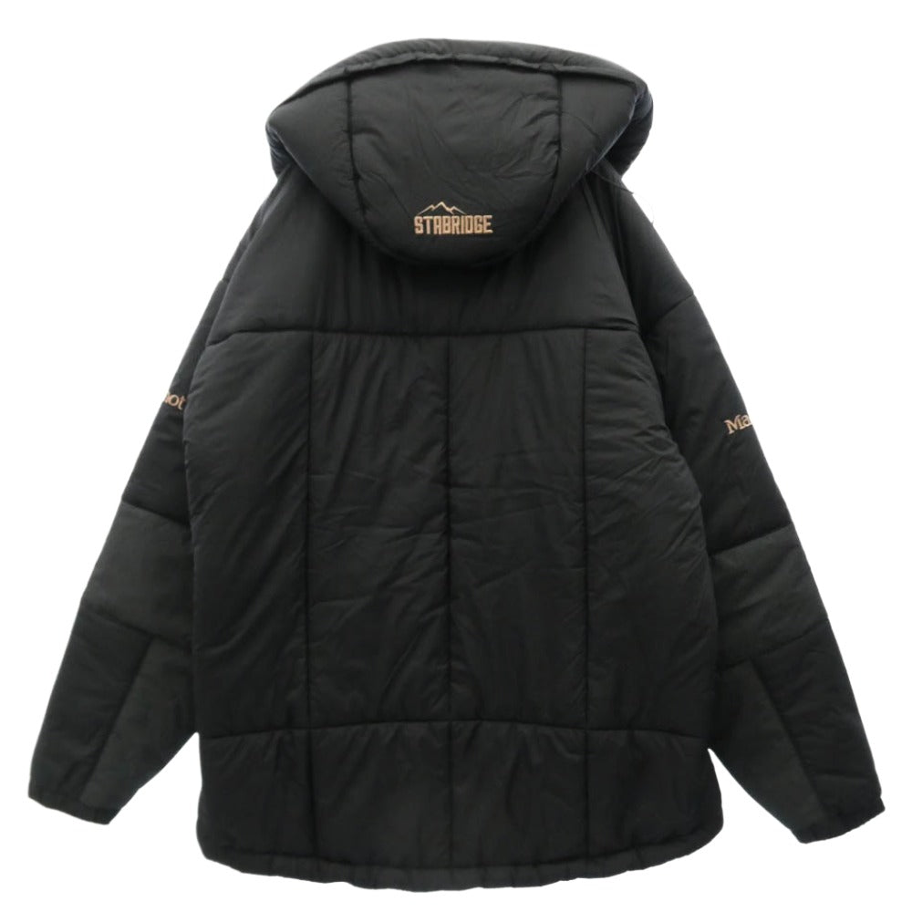 MARMOT マーモット STABRIDGE スタブリッジ 25AW MTFW25MJK350AP x STABRIDGE スタブリッジ APT Primaloft Belay Parka プリマロフト ビレイ パーカ 中綿 ジャケット ブラック系 M【極上美品】【中古】