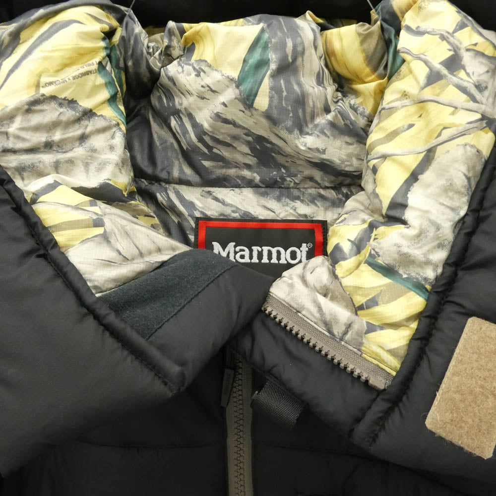 MARMOT マーモット STABRIDGE スタブリッジ 25AW MTFW25MJK350AP x STABRIDGE スタブリッジ APT Primaloft Belay Parka プリマロフト ビレイ パーカ 中綿 ジャケット ブラック系 M【極上美品】【中古】