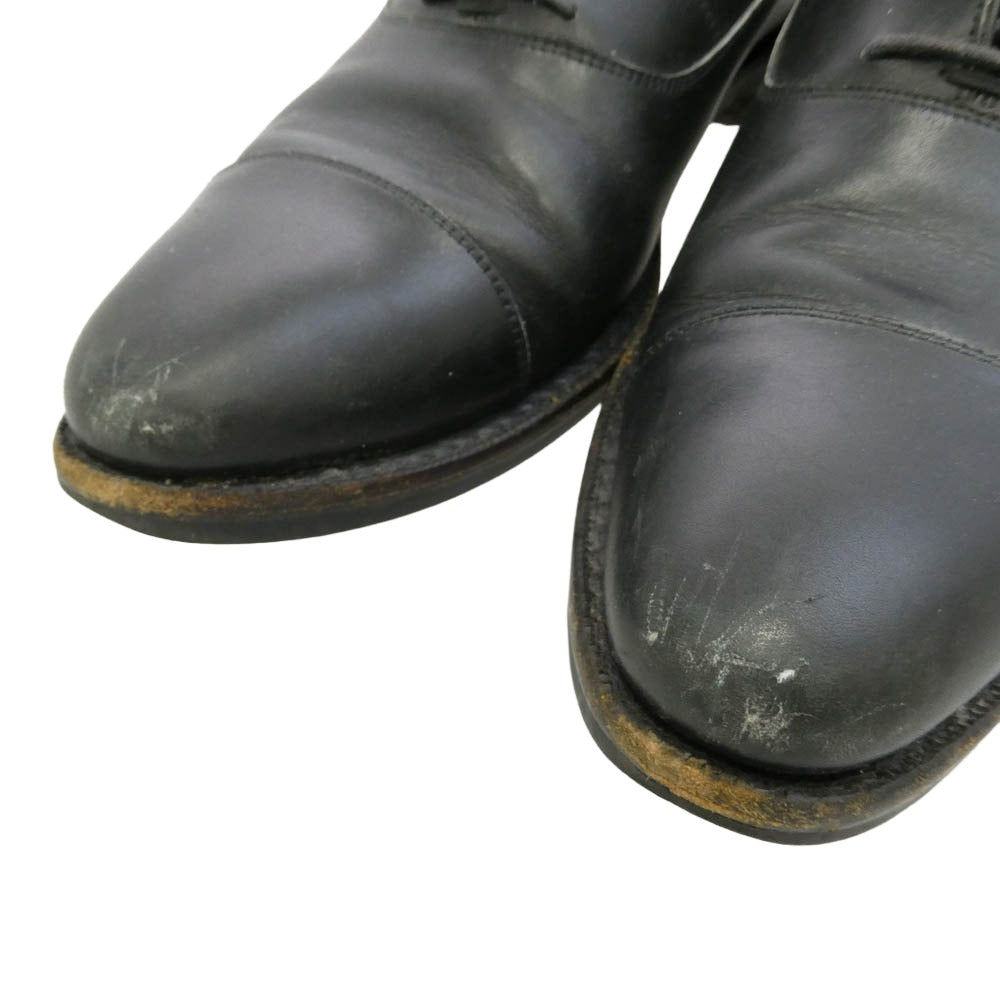 JALAN SRIWIJAYA ジャランスリウァヤ 98321 Bandung CALF BLACK DAINITE 内羽根 ストレートチップ レザーシューズ ブラック系 28cm【中古】