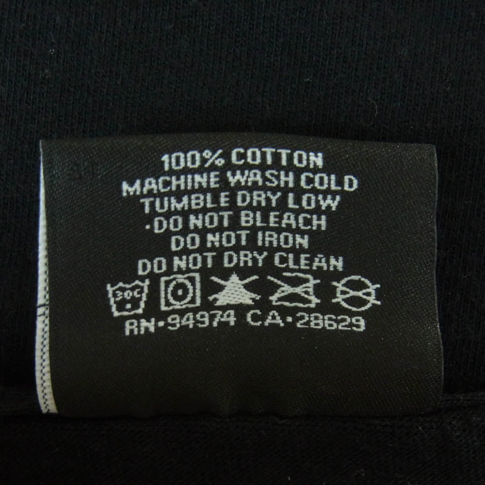 STUSSY ステューシー SOPHNET. ソフネット SOPH NET Stock Link Tee ソフネット ストック リンク フロント バック プリント Tシャツ 半袖 カットソー ブラック系 S【中古】