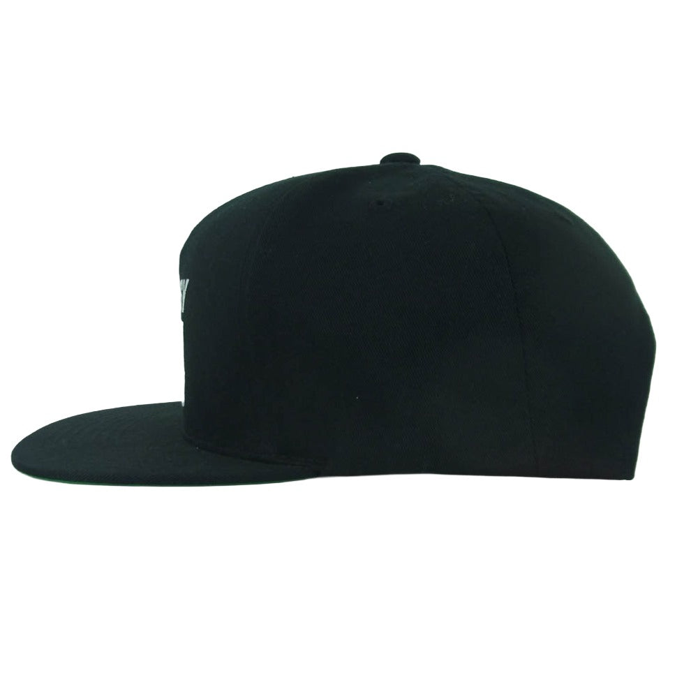 STUSSY ステューシー No.4 Point Crown Cap ポイント クラウン キャップ 帽子 バングラデシュ製 ブラック系【中古】