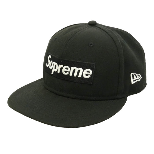 Supreme シュプリーム NEW ERA ニューエラ 25AW × NEW ERA Money Box Logo Cap ニューエラ マネー ボックスロゴ キャップ ブラック系 57.7cm【中古】