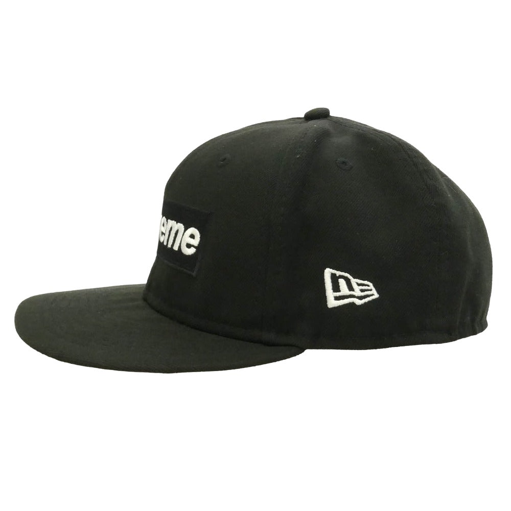Supreme シュプリーム NEW ERA ニューエラ 25AW × NEW ERA Money Box Logo Cap ニューエラ マネー ボックスロゴ キャップ ブラック系 57.7cm【中古】