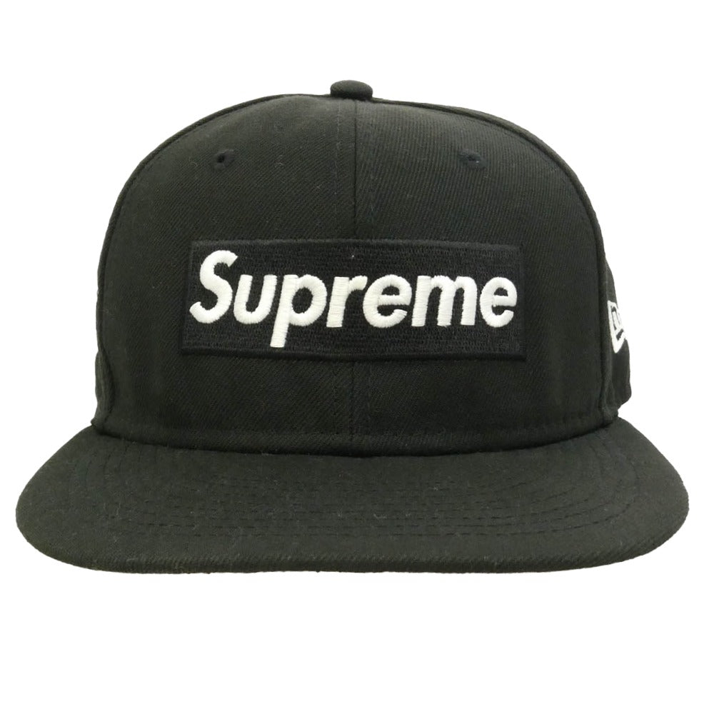 Supreme シュプリーム NEW ERA ニューエラ 25AW × NEW ERA Money Box Logo Cap ニューエラ マネー ボックスロゴ キャップ ブラック系 57.7cm【中古】