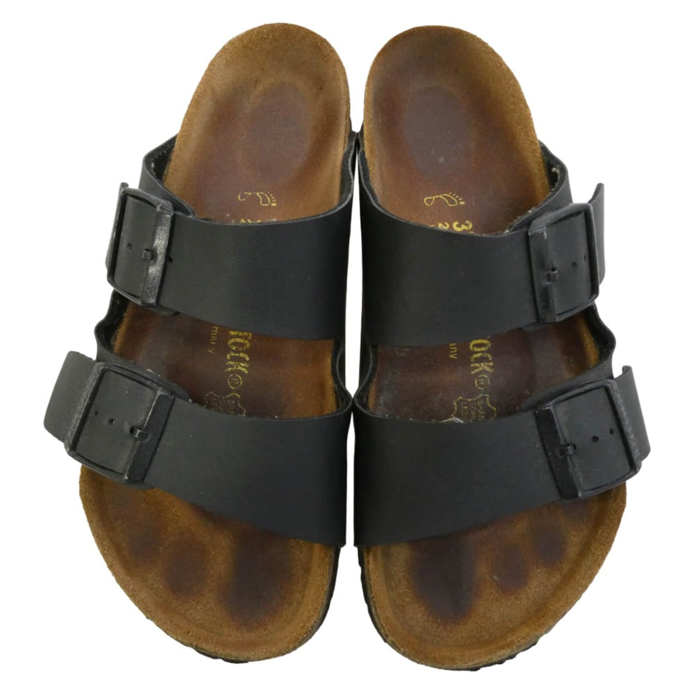 BIRKENSTOCK ビルケンシュトック Arizona アリゾナ サンダル ブラック系 24cm【中古】