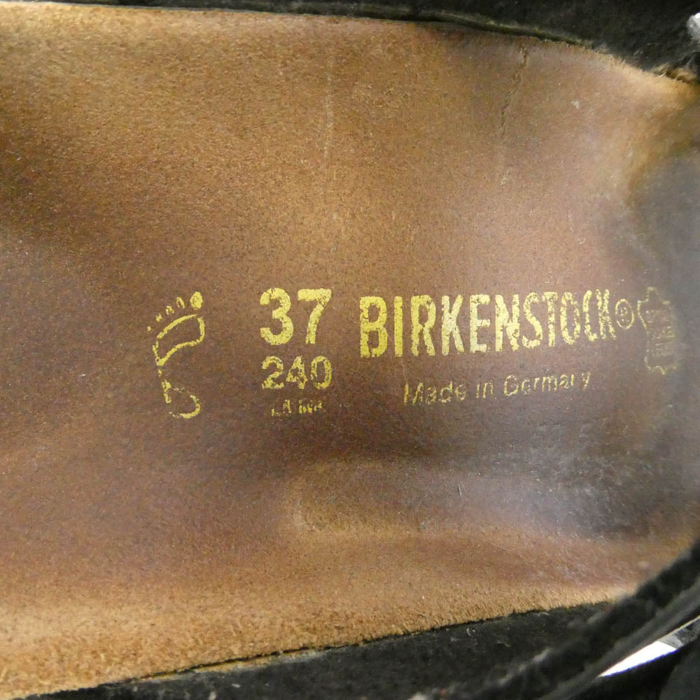 BIRKENSTOCK ビルケンシュトック Arizona アリゾナ サンダル ブラック系 24cm【中古】