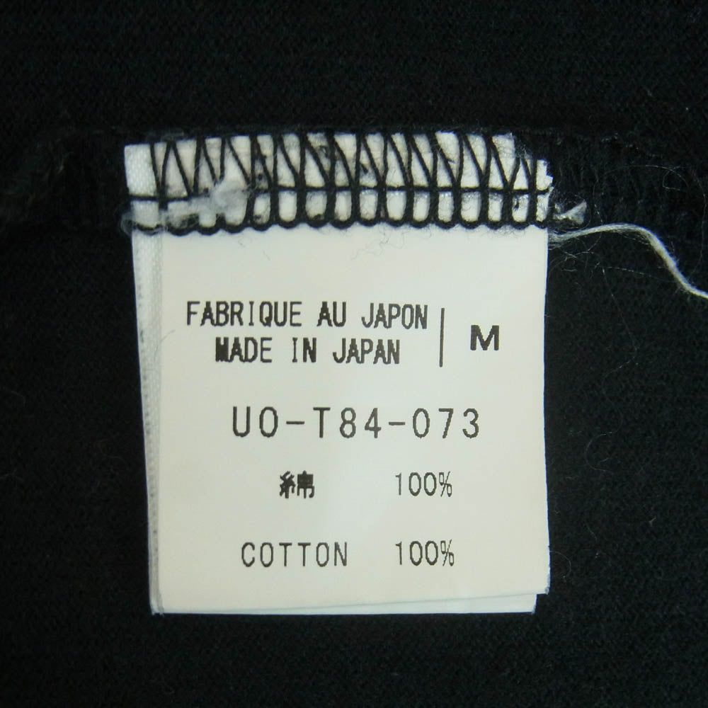 Yohji Yamamoto ヨウジヤマモト UO-T84-073 s'yte by Yohji Yamamoto サイトバイヨウジヤマモト ビックシルエット ポケット 半袖 Tシャツ ブラック系 M【中古】