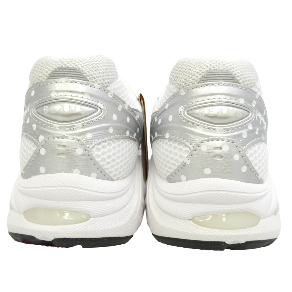 asics アシックス BEAMS ビームス × papergirl ペーパーガール × BEAMS ビームス GT-2160 スニーカー ホワイト系 シルバー系 27.5cm【極上美品】【中古】