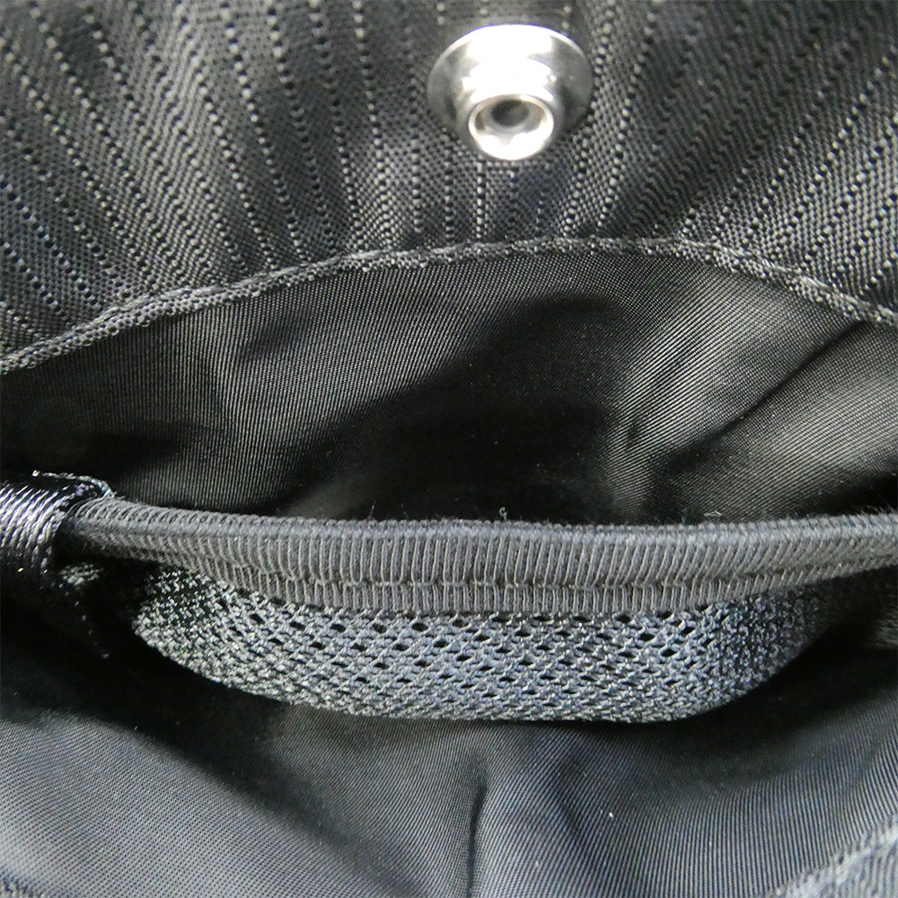 MONCLER モンクレール FRAGMENT DESIGN フラグメントデザイン GENIUS ジーニアス × FRAGMENT フラグメント 22AW H209U5I00001 Sacoche サコッシュ ナイロン ショルダー バッグ ブラック系【新古品】【未使用】【中古】