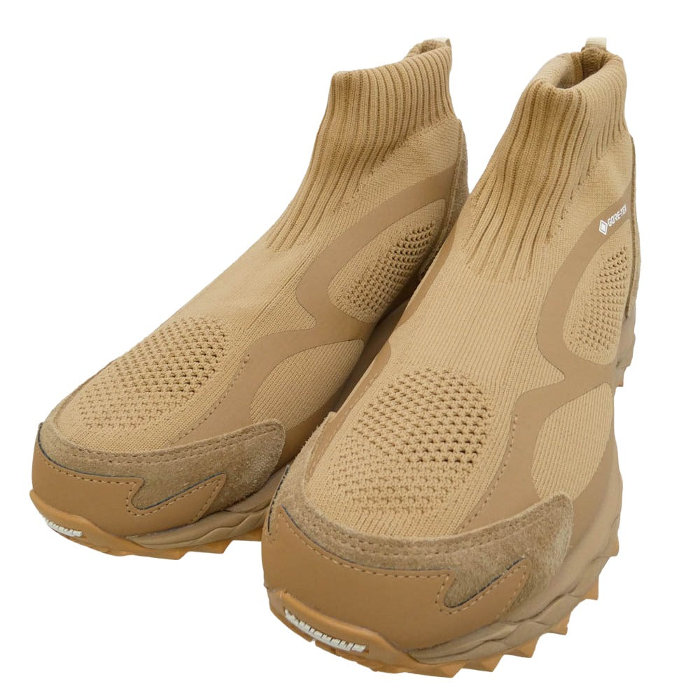 Mizuno ミズノ × nonnative ノンネイティブ D1GD245502 GORE-TEX WAVE MUJIN TL MID GTX ゴアテックス ハイカット スニーカー ベージュ系 27.5cm【極上美品】【中古】