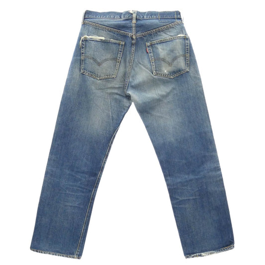 Levi's リーバイス 70s 501 BIGE ボタン裏4 ボタンフライ ストレート パンツ インディゴブルー系【中古】