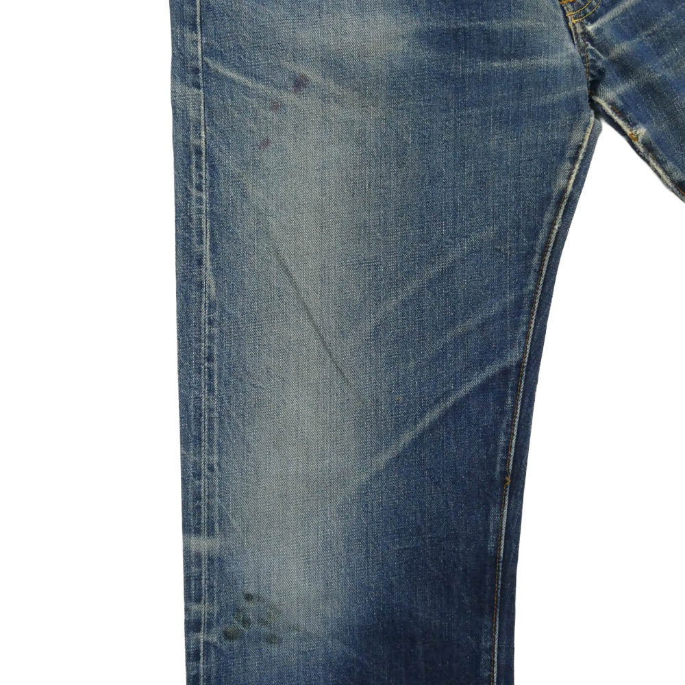 Levi's リーバイス 70s 501 BIGE ボタン裏4 ボタンフライ ストレート パンツ インディゴブルー系【中古】