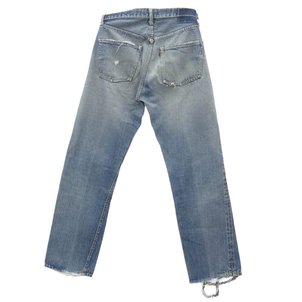 Levi's リーバイス 60s 501 BIGE 移行期 ボタン裏刻印E Vステッチ ボタンフライ ストレート パンツ インディゴブルー系 サイズ表記無し【中古】 6f04008ab0310jae1-2.jpg?v=