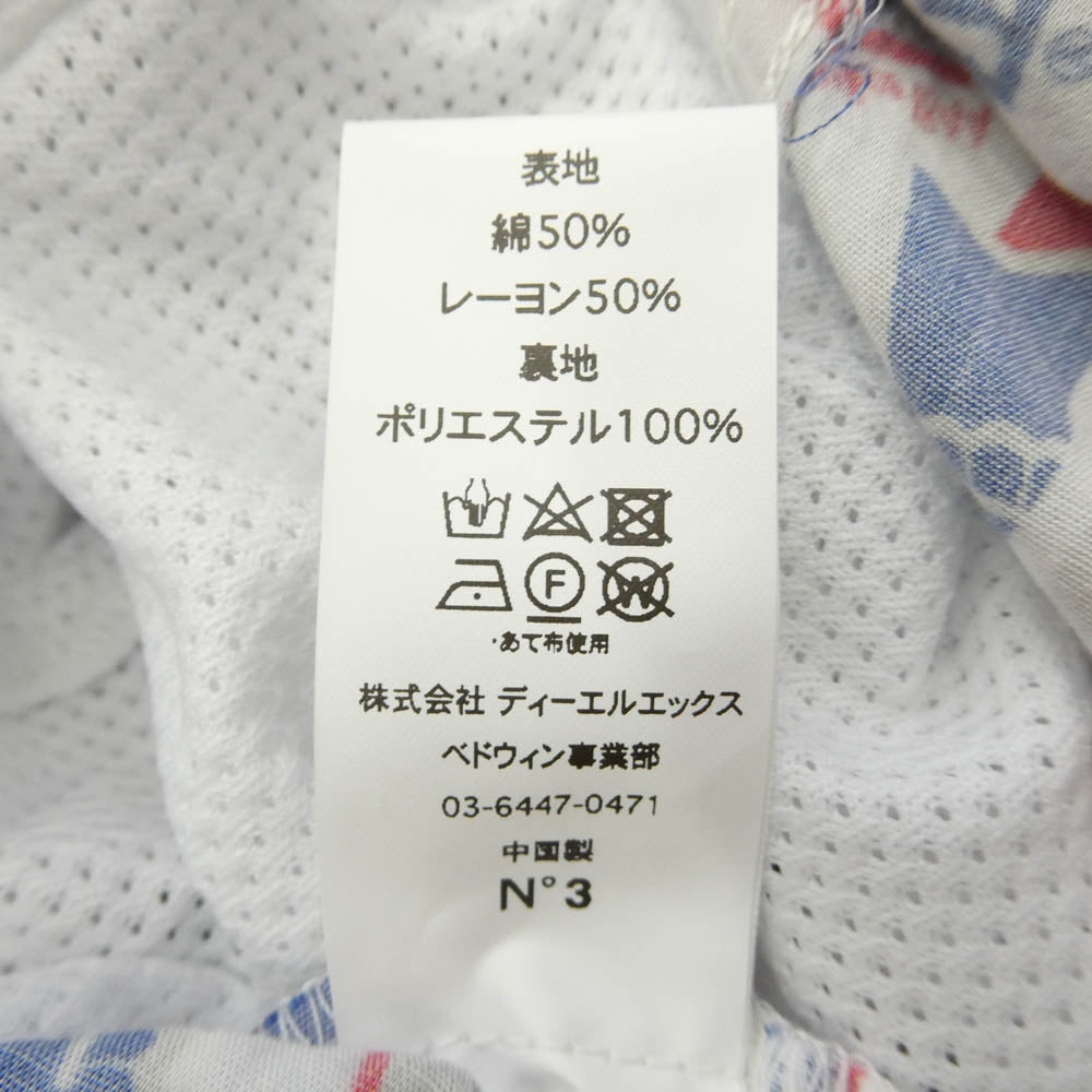 BEDWIN & THE HEARTBREAKERS ベドウィンアンドザハートブレイカーズ 25SS 25SB4741 Pabst Ex. 5L SHORT PANTS パブスト ブルーリボン ショーツ ショート ハーフ パンツ マルチカラー系【極上美品】【中古】