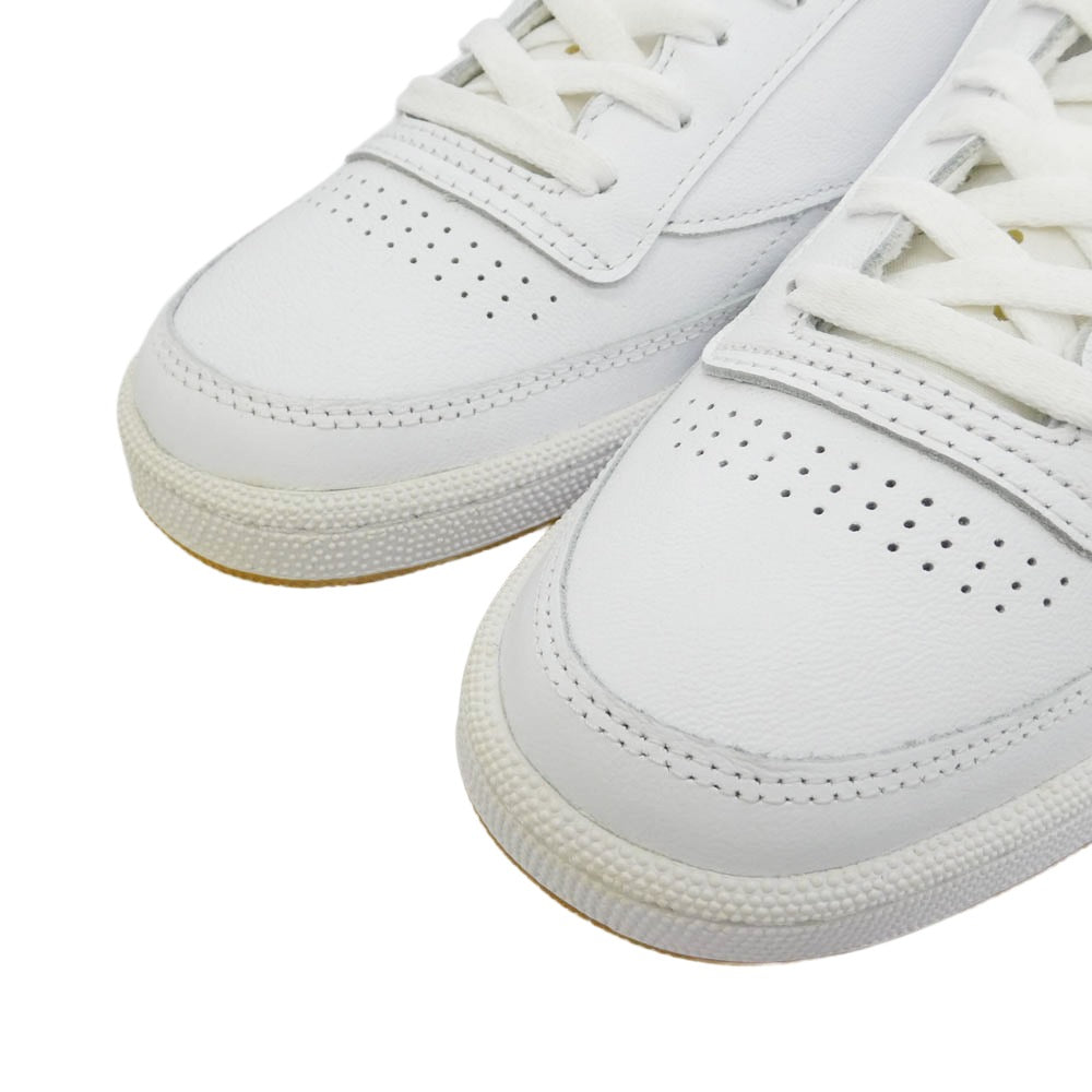WACKO MARIA ワコマリア Reebok リーボック 100208680 × Reebok リーボック Club C 85 クラブシー スニーカー ホワイト系 27cm【極上美品】【中古】